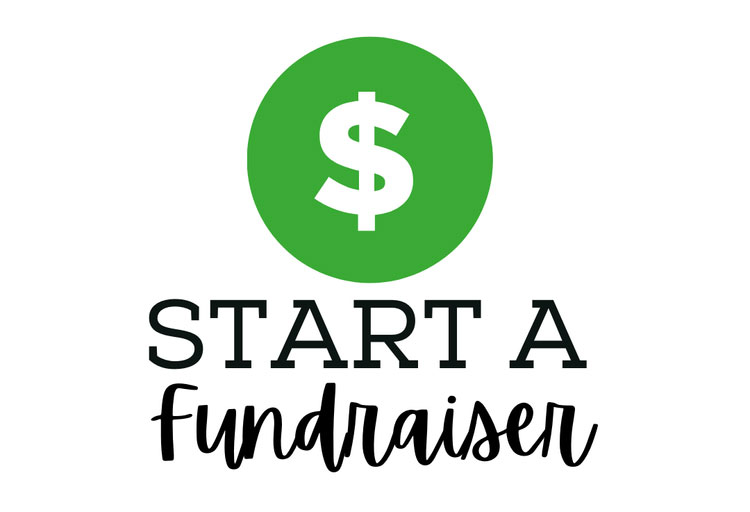 start your own fundraiser logo