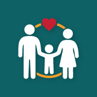 kinship family resources icon